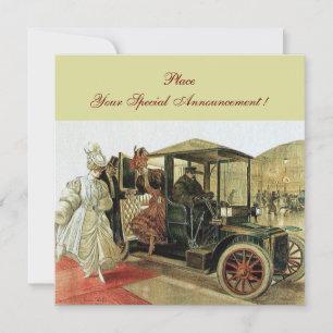 RETRO CAR , AUTO RESTORATION 2,red yellow Announcement