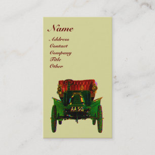 RETRO CAR - AUTOMOTIVE BUSINESS CARD