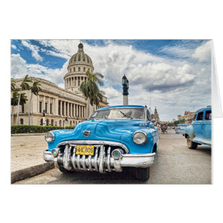 Retro car cards