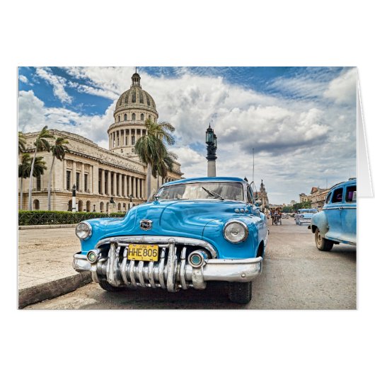 Retro car cards (Front Horizontal)
