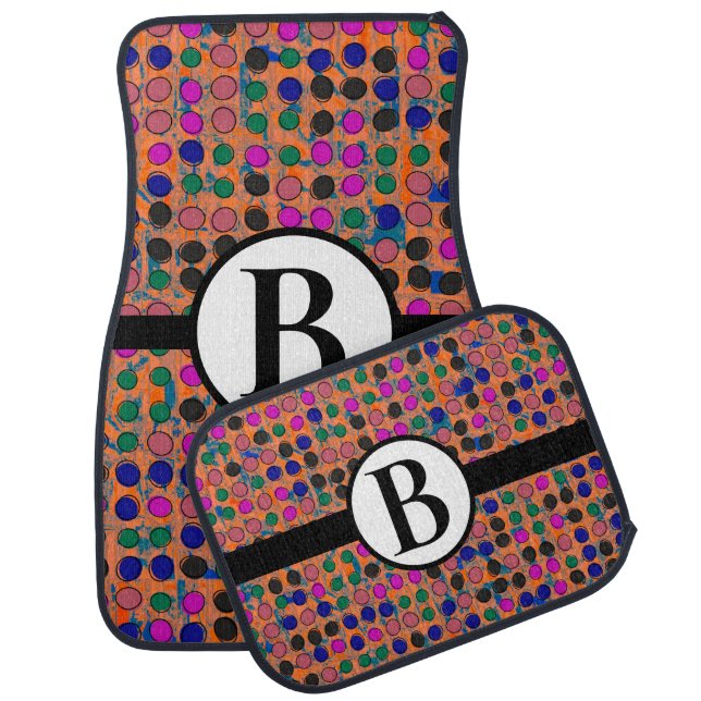 Retro Car Floor Mat (Set)