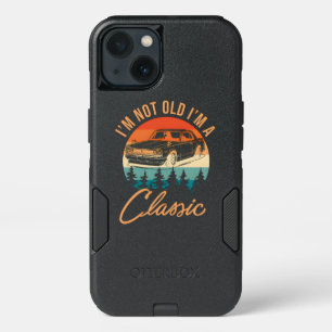 Retro Car Graphic Funny Quote iPhone 13 Case