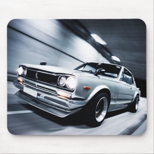 Retro Car Mouse Pad