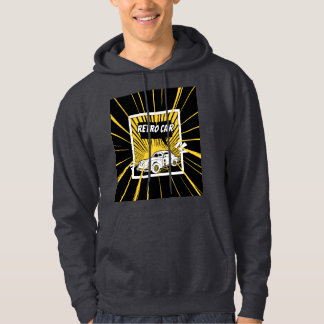 Retro Car T-shirt – Vintage Classic Car Design Hoodie