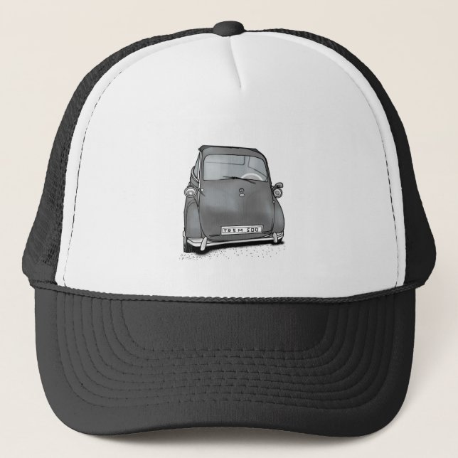 retro car trucker hat (Front)