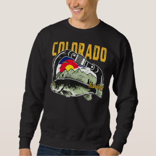 Retro Carabiner Colorado Fishing Sweatshirt