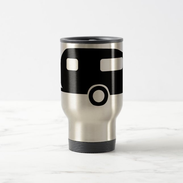 Retro Caravan Travel Mug (Center)