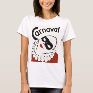 Retro Carnaval carnival clown T-Shirt