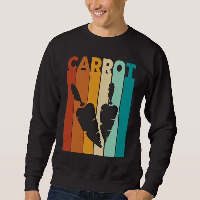 Retro Carrot Sweatshirt (Front)