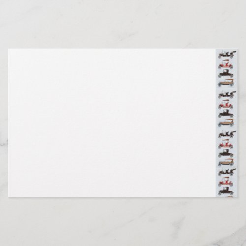 RETRO CARS 2  AUTO RESTORATION grey red white Stationery