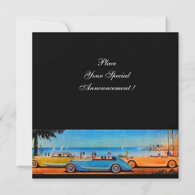 RETRO CARS ANNOUNCEMENT (Front)