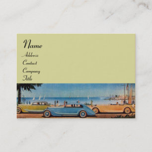 RETRO CARS - Auto repair automotive Business Card