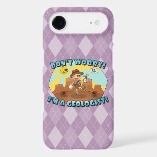 Retro Cartoon- Don't Worry; I'm a Geologist! iPhone 17 Air Case
