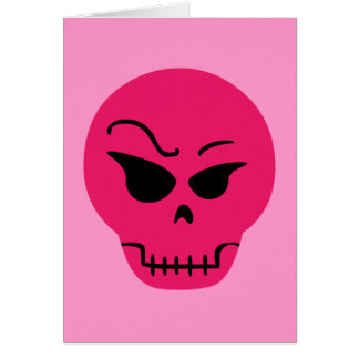 Retro Cartoon Skull Cards