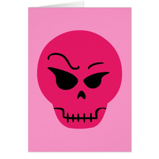 Retro Cartoon Skull Cards (Front)