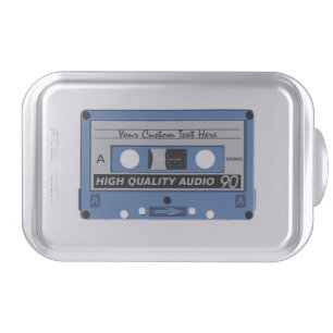 Retro Casette Tape custom cake tin Cake Pan