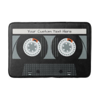Retro Casette Tape custom text