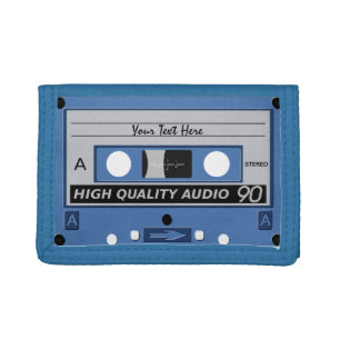 Retro Casette Tape custom wallets