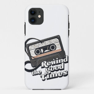 Retro Cassette Design for Nostalgia lovers iPhone 11 Case