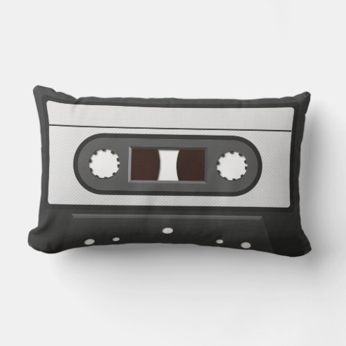 Retro Cassette Mix Tape Pillow