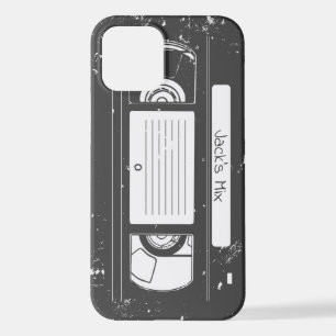 Retro Cassette Tape -80s Vintage Personalised Name iPhone 12 Case