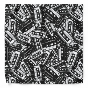 Retro Cassette Tape Bandana