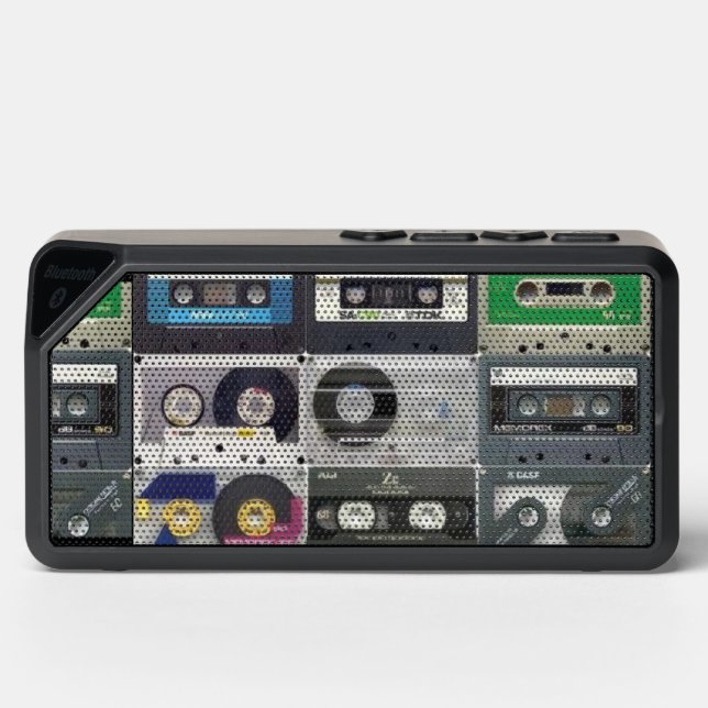 Retro Cassette Tape Bluetooth Speaker (Front)