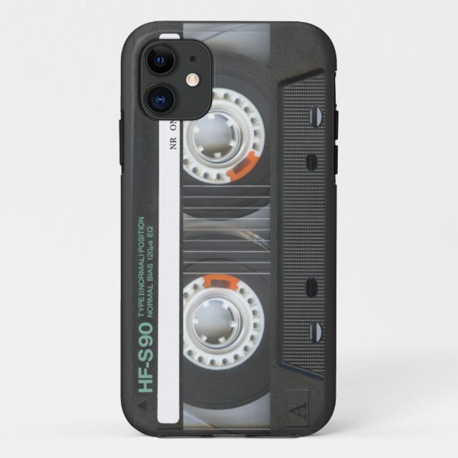 Retro Cassette Tape Case-Mate iPhone Case (Back)