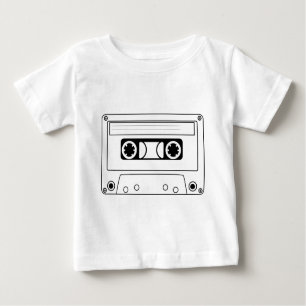 Retro cassette tape grunge music baby T-Shirt