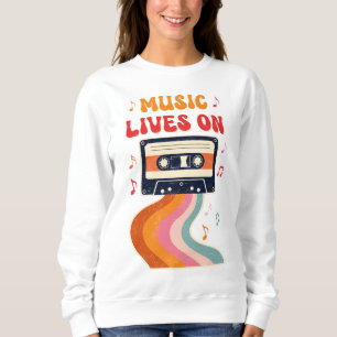 Retro Cassette Tape Shirt – Music Lives On Vintage