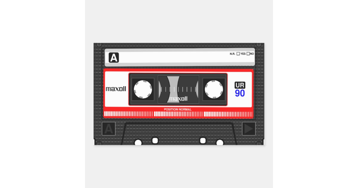 Cassette : 80's 90's Stickers