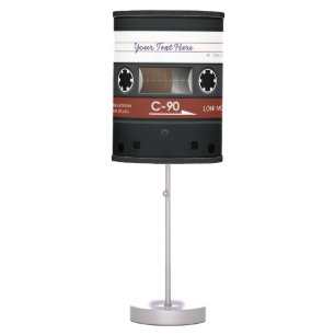 Retro Cassette Tape Table Lamp
