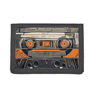 Retro Cassette Urban Grunge Wallet