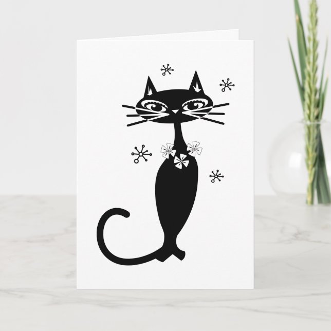 RETRO CAT ALL OCCASION CARD (Front)