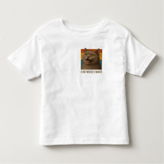 Retro Cat Attitude   Toddler T-shirt