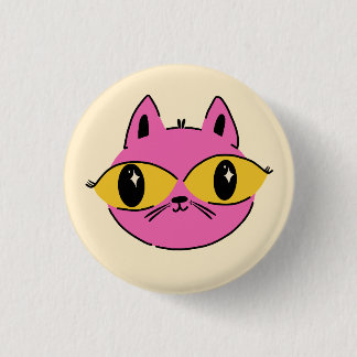 Retro Cat Button