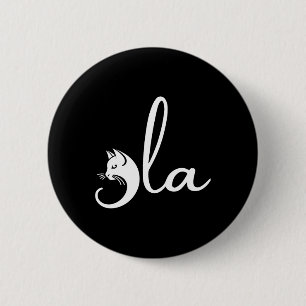 Retro Cat Comma La Kamala Harris For President 202 Button