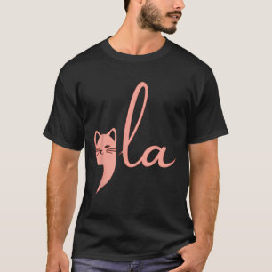 Retro Cat Comma La Kamala Harris For President 202 T-Shirt