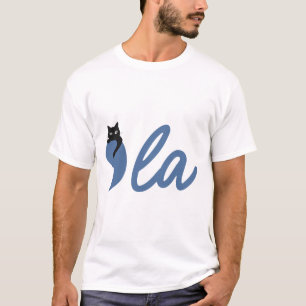 Retro Cat Comma La Kamala Harris For President 202 T-Shirt