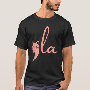 Retro Cat Comma La Kamala Harris For President 202 T-Shirt
