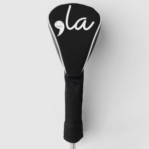 Retro Cat Comma La Kamala Harris For President 24 Golf Head Cover