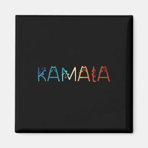 Retro Cat Lettering Positive Funny  Magnet