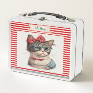 Retro Cat Lunchbox