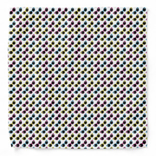 Retro Cat Sunglasses Pattern Bandana