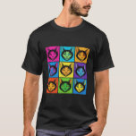Retro Cats pop art Andy Warhol style T-Shirt