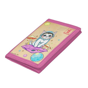 Retro Catstronaut Wallet Adventure