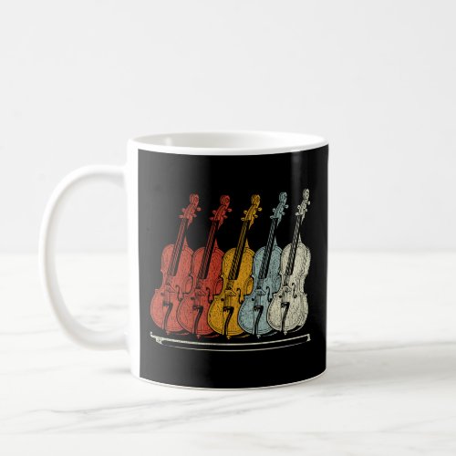 Retro Cello Coffee Mug