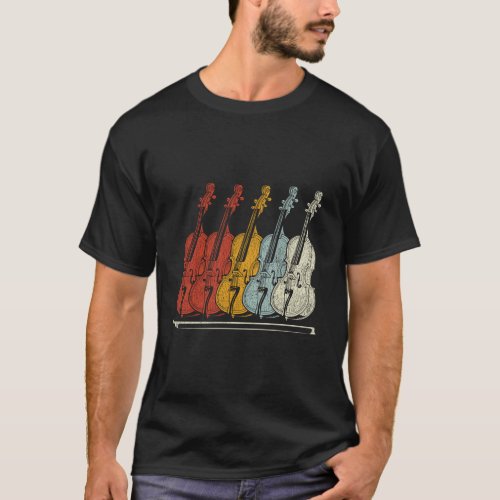 Retro Cello T_Shirt