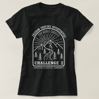 Retro Challenge 2 Classical Conversation CC Tutor T-Shirt