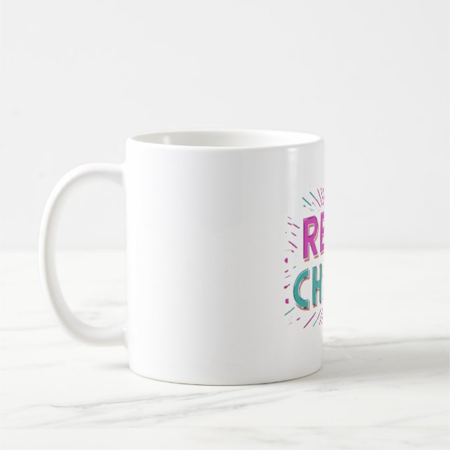 Retro Charm Coffee Mug (Left)